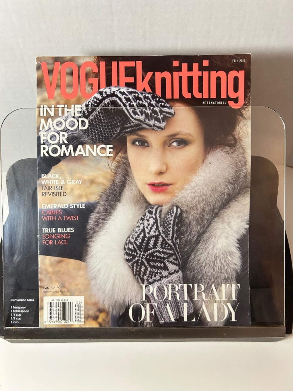 Vogue Knitting International Fall 2011 Patterns Kate Middleton Angora Cardigan